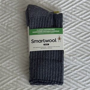 Smartwool Classic Edition Hike Socks - Medium, unisex, Nightfall Blue NWT